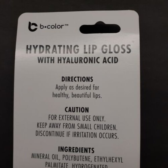 B•Color Lip Gloss Hydrating Hyaluronic Acid Enhances Lip Contour Garnet 06/2023 - Picture 8 of 9